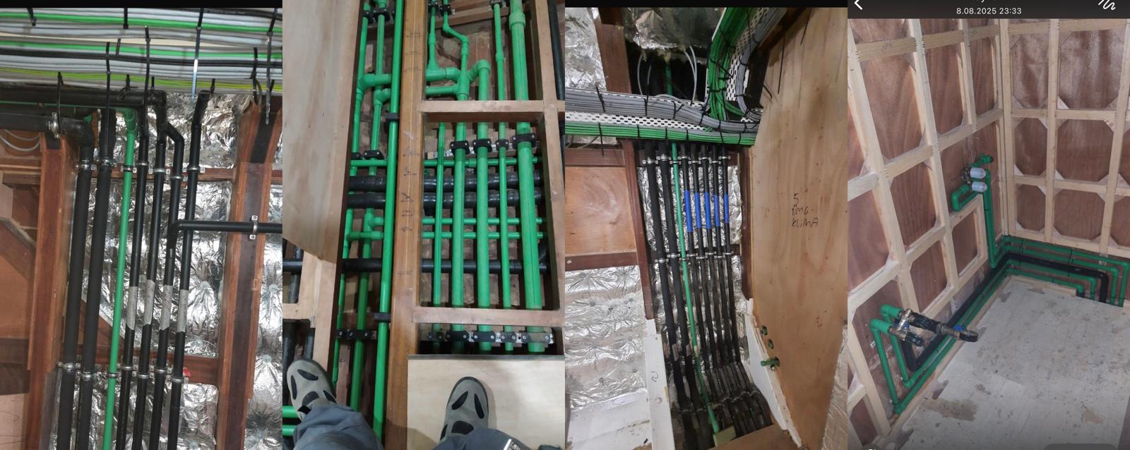 Sıcak Su, Soğuk Su ve Drenaj Sistemleri (PPR, HDPE, Çelik & Paslanmaz Boru Uygulamaları)