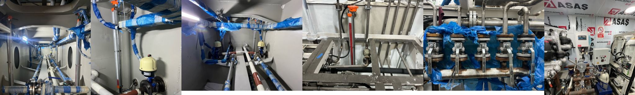 Yakıt borulama sisteminin, proje gereklilikleri ve ilgili denizcilik standartlarına uygun olarak imalatı ve montajının gerçekleştirilmesi